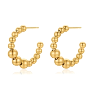 Golden pearls wp earrings