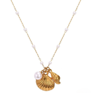 Seashell necklace wp