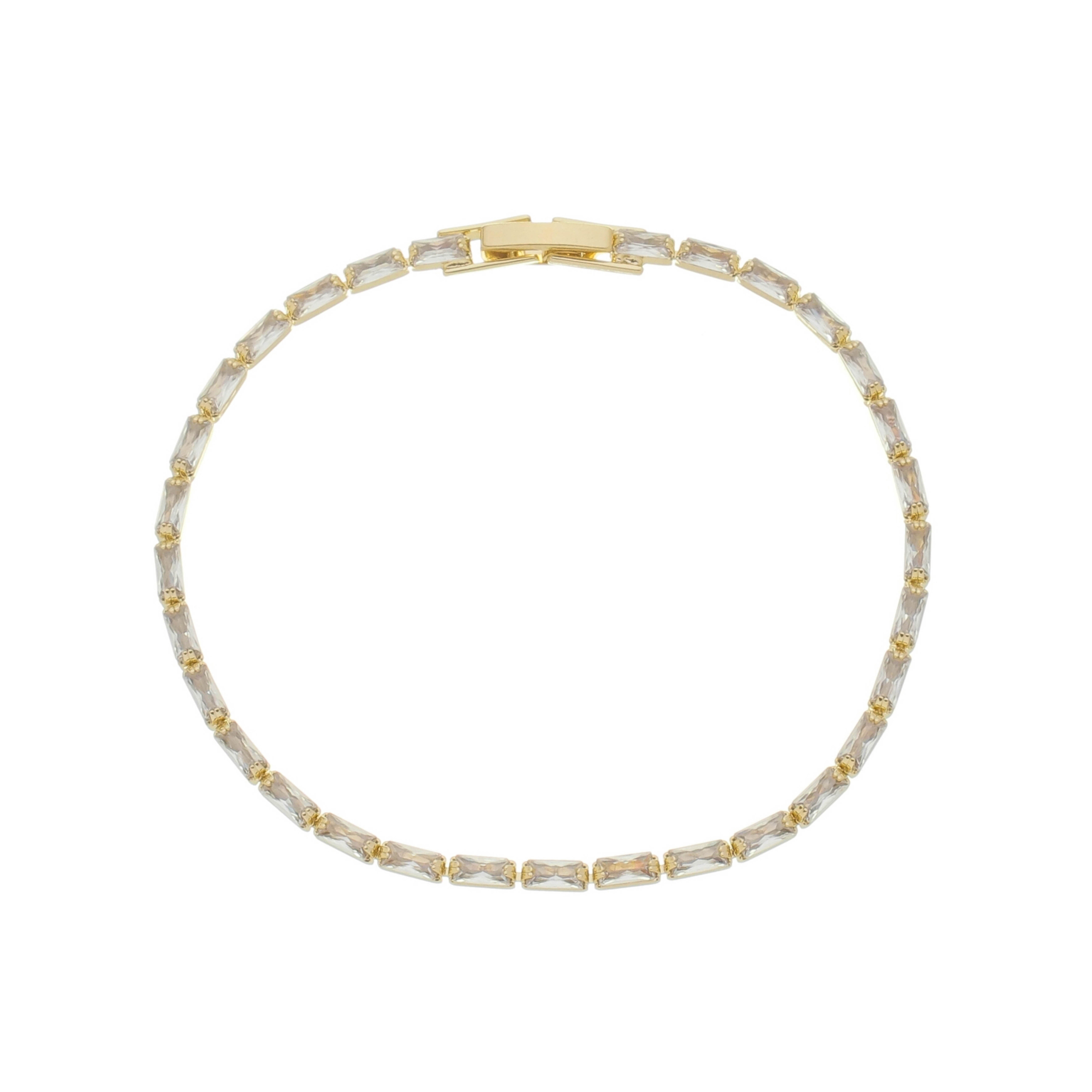 Tennis baguete bracelet