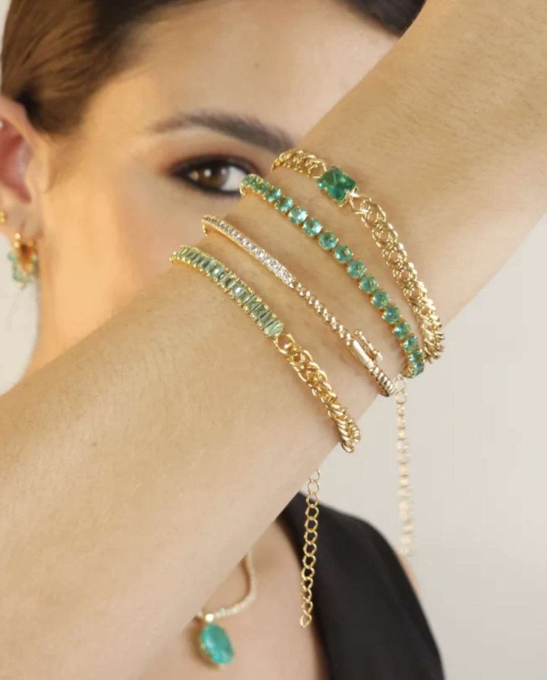 Tennis Turmalina bracelet - Image 2