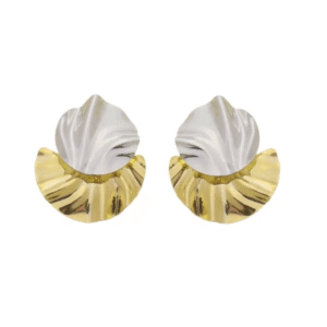 Amber organic golden glow earrings