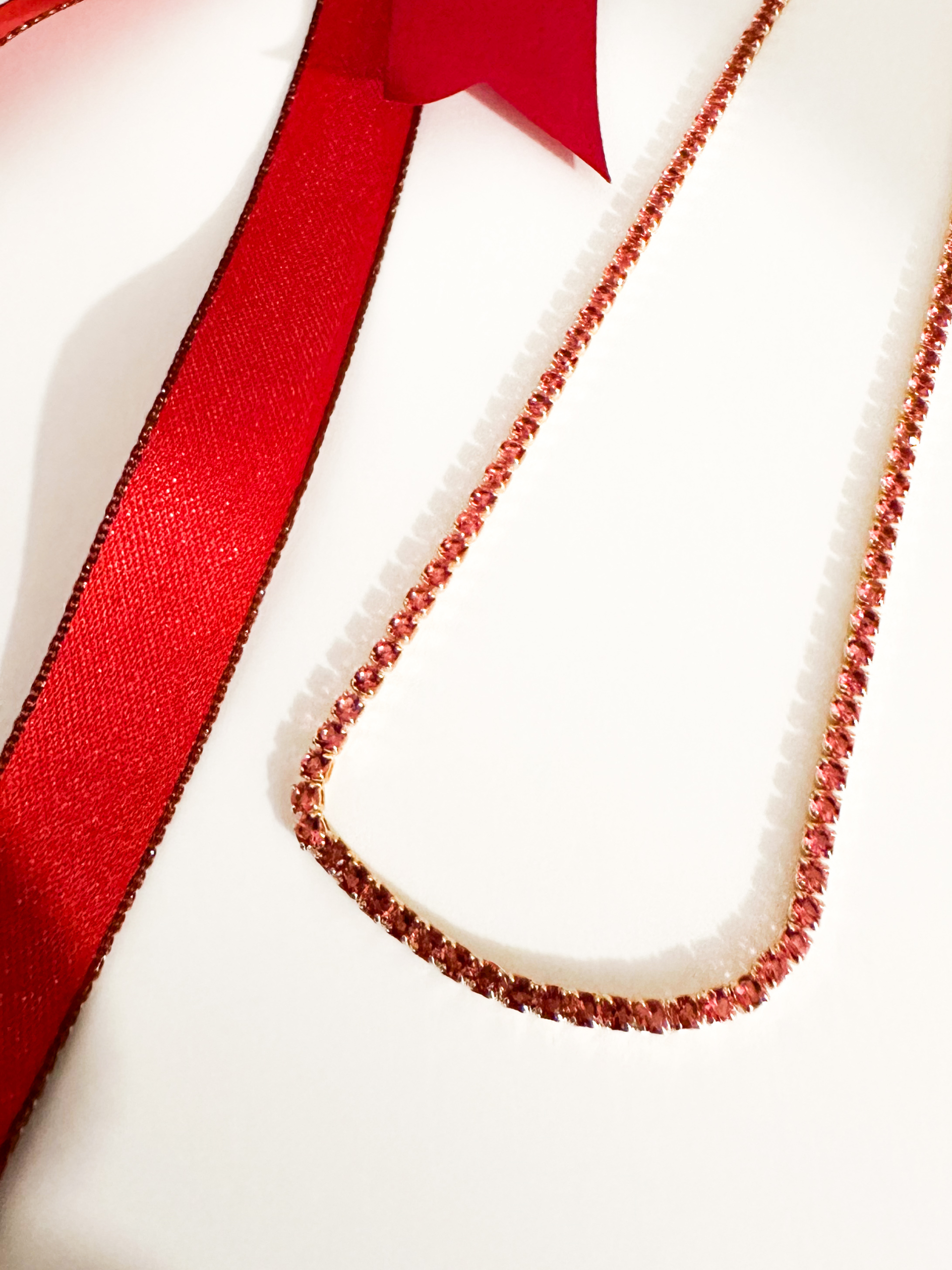 Tennis Rubelita necklace 2.5mm - Image 3