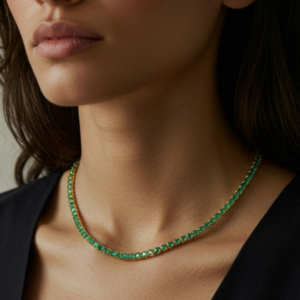 Tennis Turmaline necklace 3.0mm