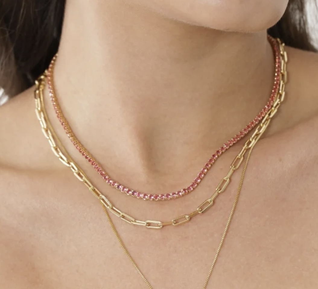 Tennis Rubelita necklace 2.5mm