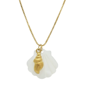 Seashell mother pearl necklace wp