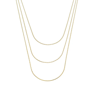 Triple line necklace