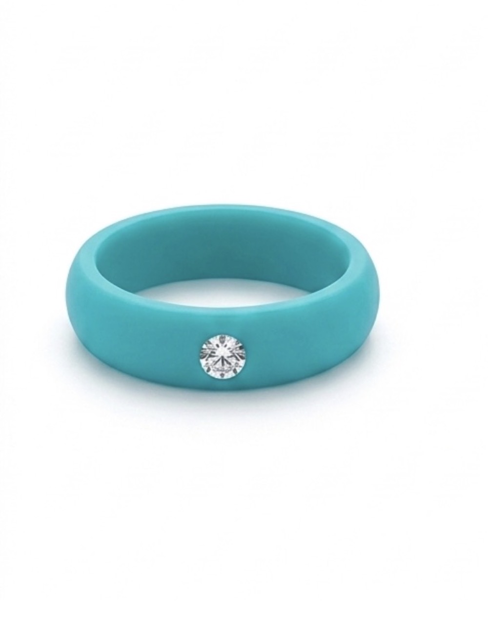 Sunny silicone ring light blue