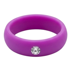 Sunny silicone ring Violete