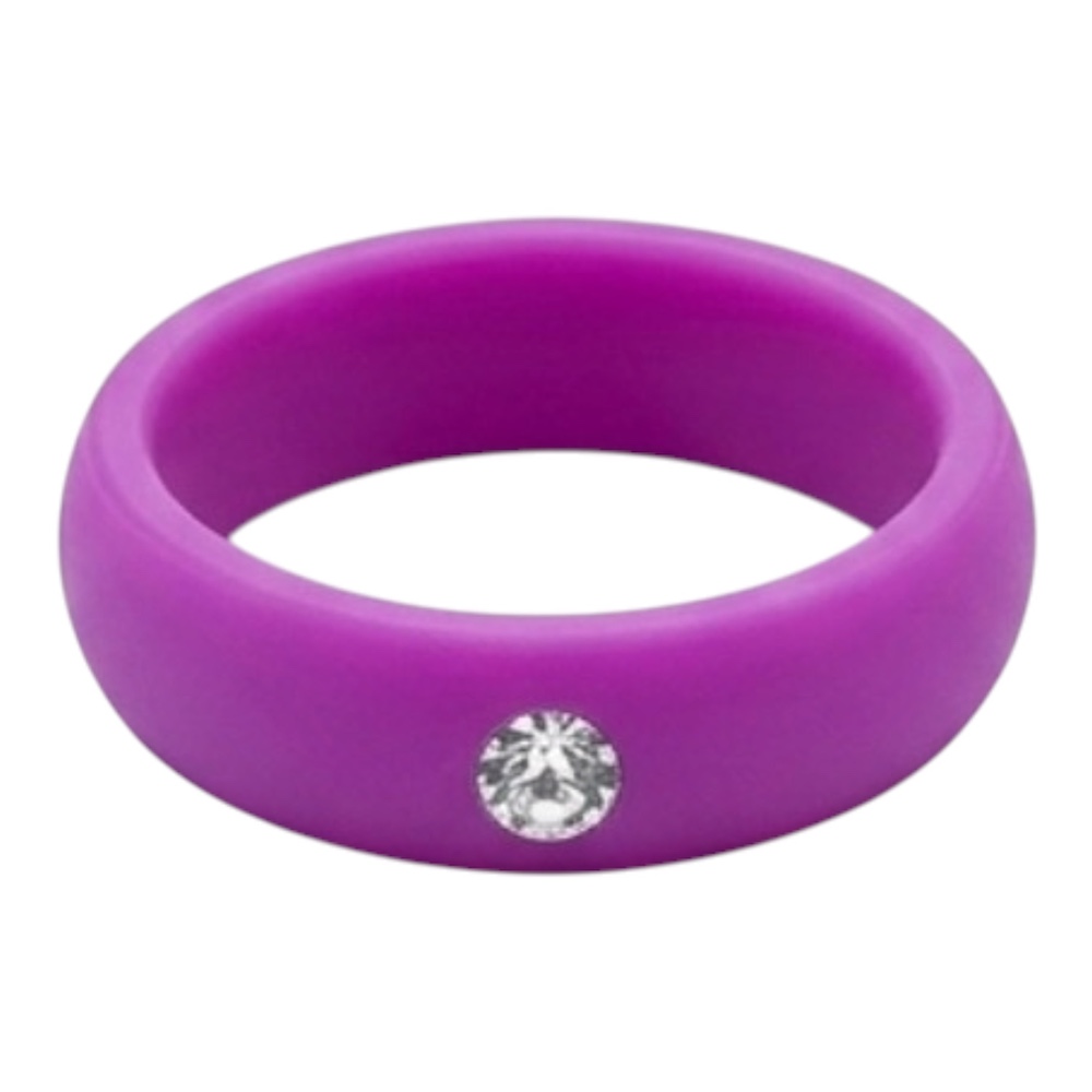 Sunny silicone ring Violete