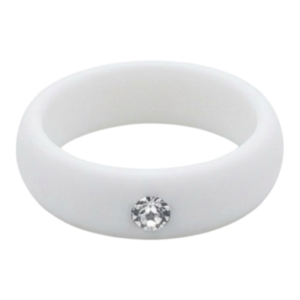 Sunny silicone ring White color